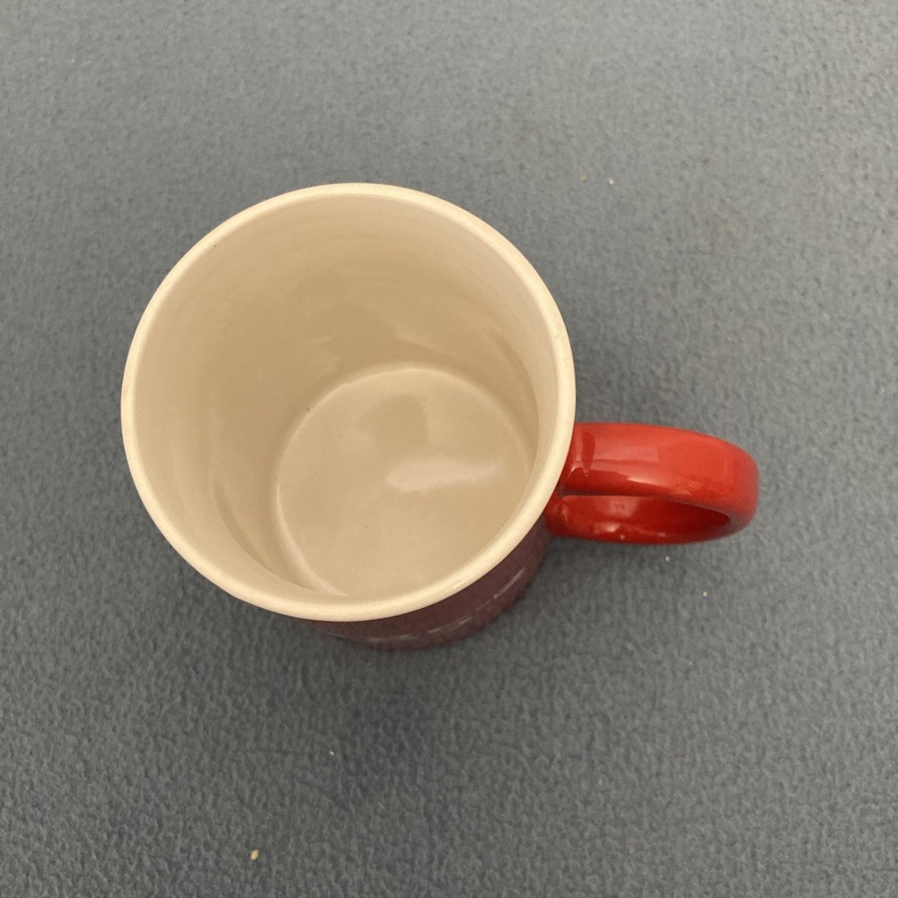 85°C Bakery Red "I ❤️ 85°C" Texas Theme 16oz Coffee/Tea Mug - Picture 5 of 8